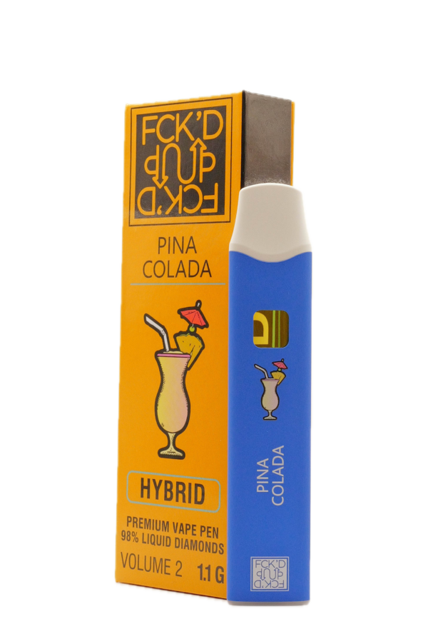 FCK'D UP | 1.1G | DISTILLATE | DISPOSABLE | VAPE PEN | 25 FLAVOURS