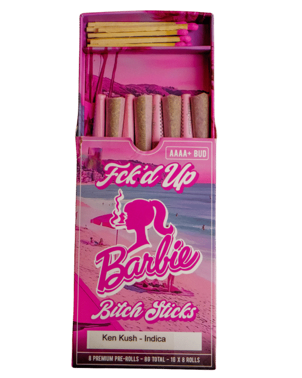 BARBIE BITCH STICKS | PREMIUM PRE-ROLLS | 8 PACK