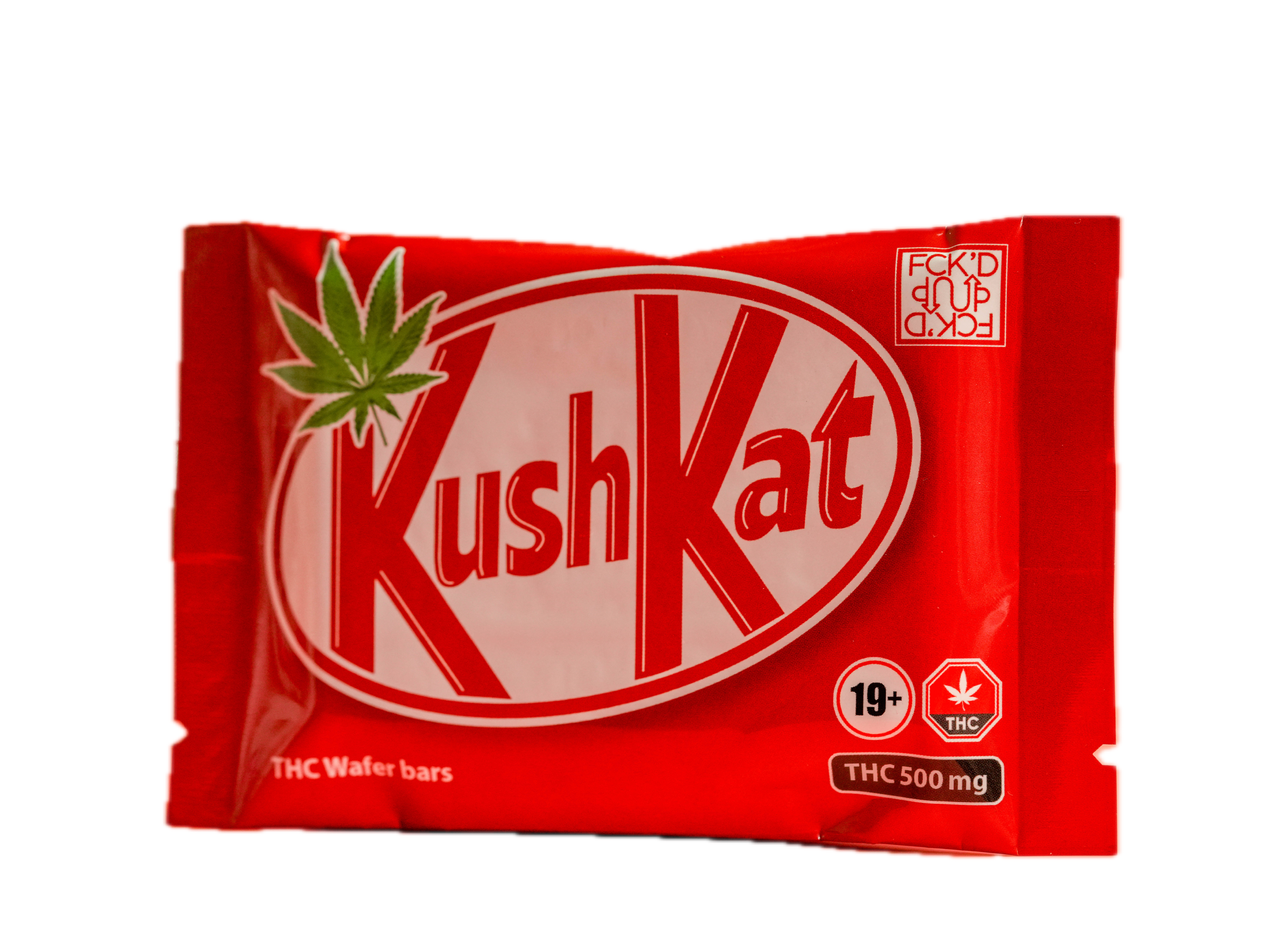 Fck'D Up  | 500mg THC | Chocolate Bar | 10 Flavours
