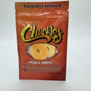 Chuckles - Peach rings - 400 mg thc